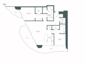 Brickell Flatiron Condos Floor Plans Tower Unit 01