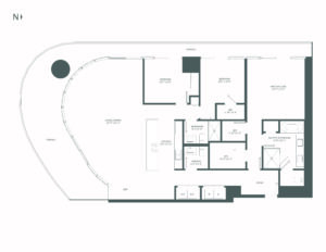 Brickell Flatiron Condos Floor Plans Tower Unit 02