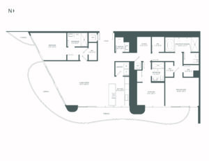 Brickell Flatiron Condos Floor Plans Penthouse 01