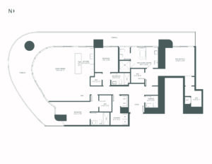 Brickell Flatiron Condos Floor Plans Penthouse 02