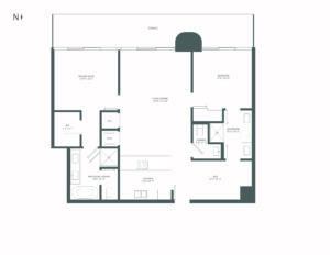 Brickell Flatiron Condos Floor Plans Penthouse 04