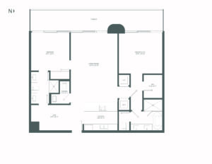 Brickell Flatiron Condos Floor Plans Penthouse 06