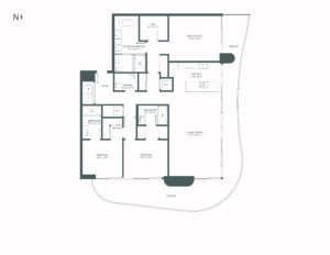 Brickell Flatiron Condos Floor Plans Penthouse 08